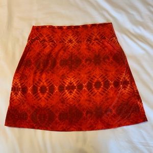 Womens sz small Patagonia cotton short skirt